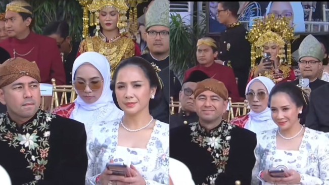 Raffi dan Nagita Hadiri HUT RI ke-80 (TikTok)